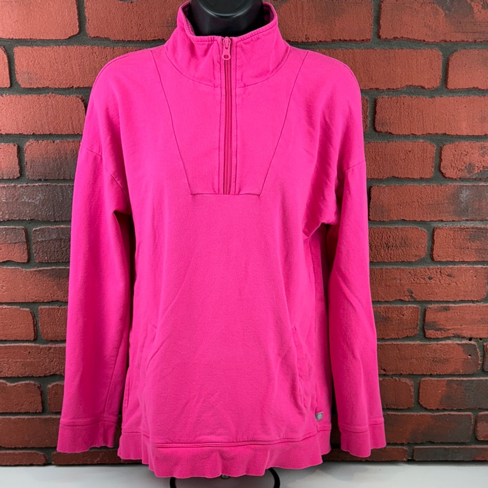 T by Talbots Sweatshirt Womens Small Pink Active